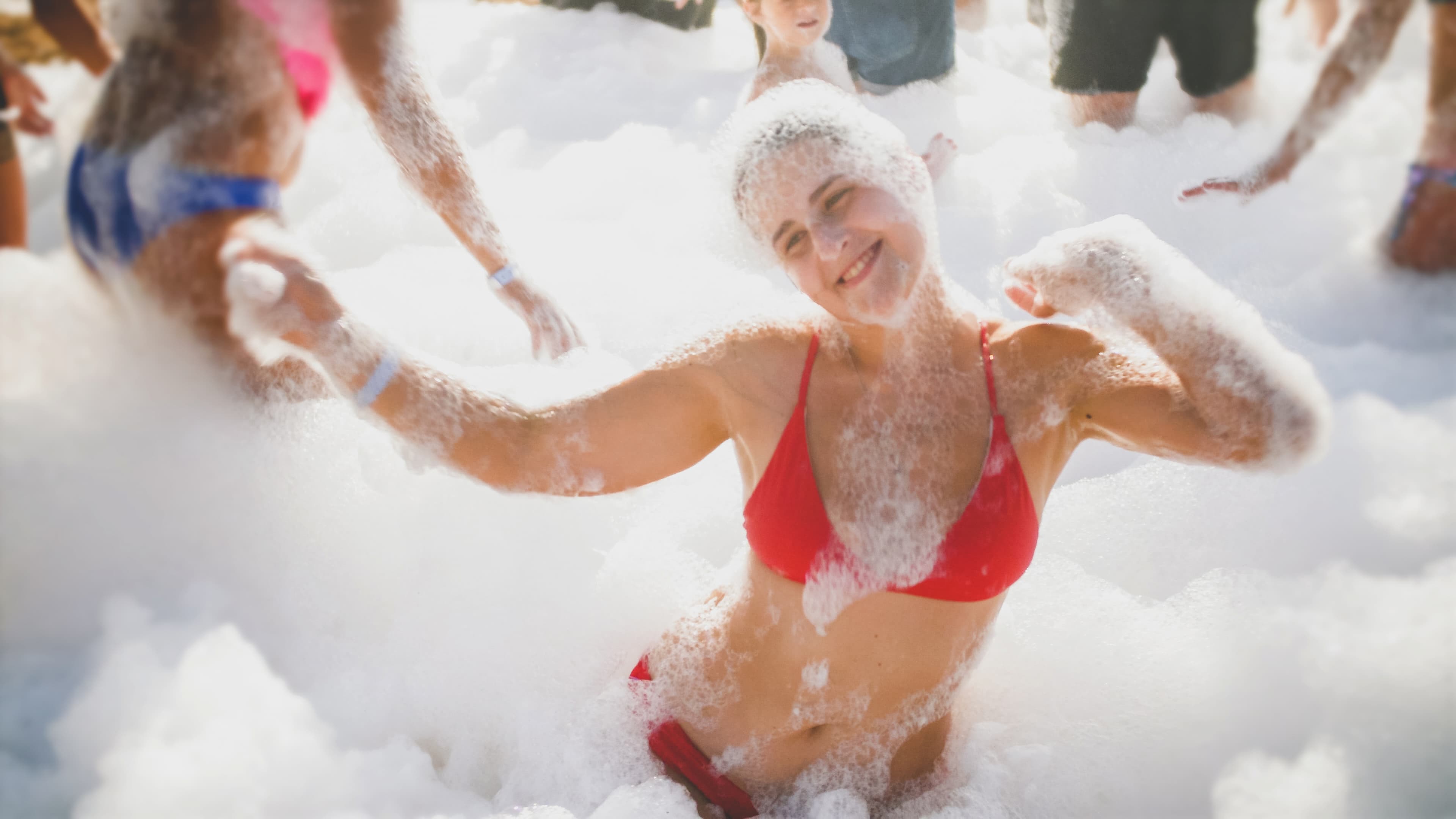 foam party dress My 1st ever foam party! Loved it.. its all in the gentingdreamcruise by @resortsworldcruises . They have festive offer on.. book ur cruise holiday now with @trawel_mart .. kids below 12 can