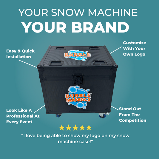 Snow Machine Custom Stickers