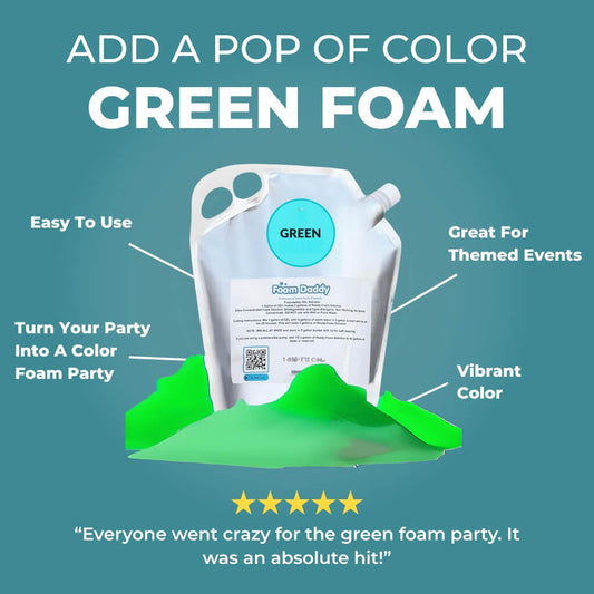 Green Foam Coloring