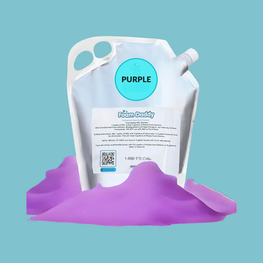 Purple Foam Coloring