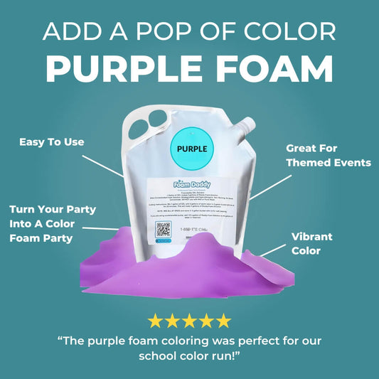 Purple Foam Coloring