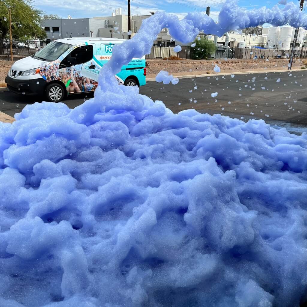 Purple Foam Coloring