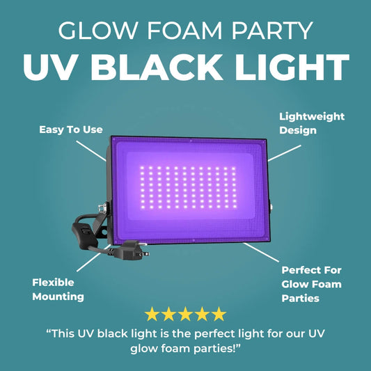 luz ultravioleta negra