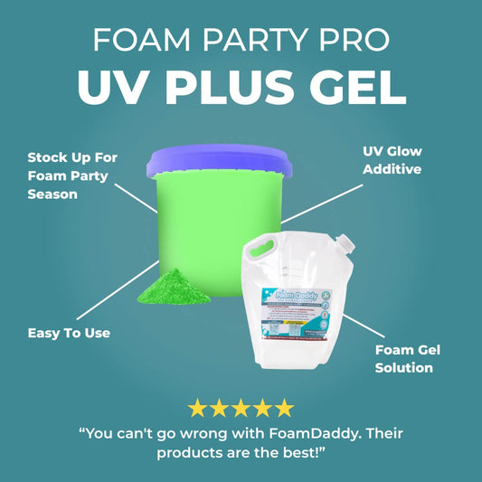 UV Glow Foam Coloring and Foam Gel