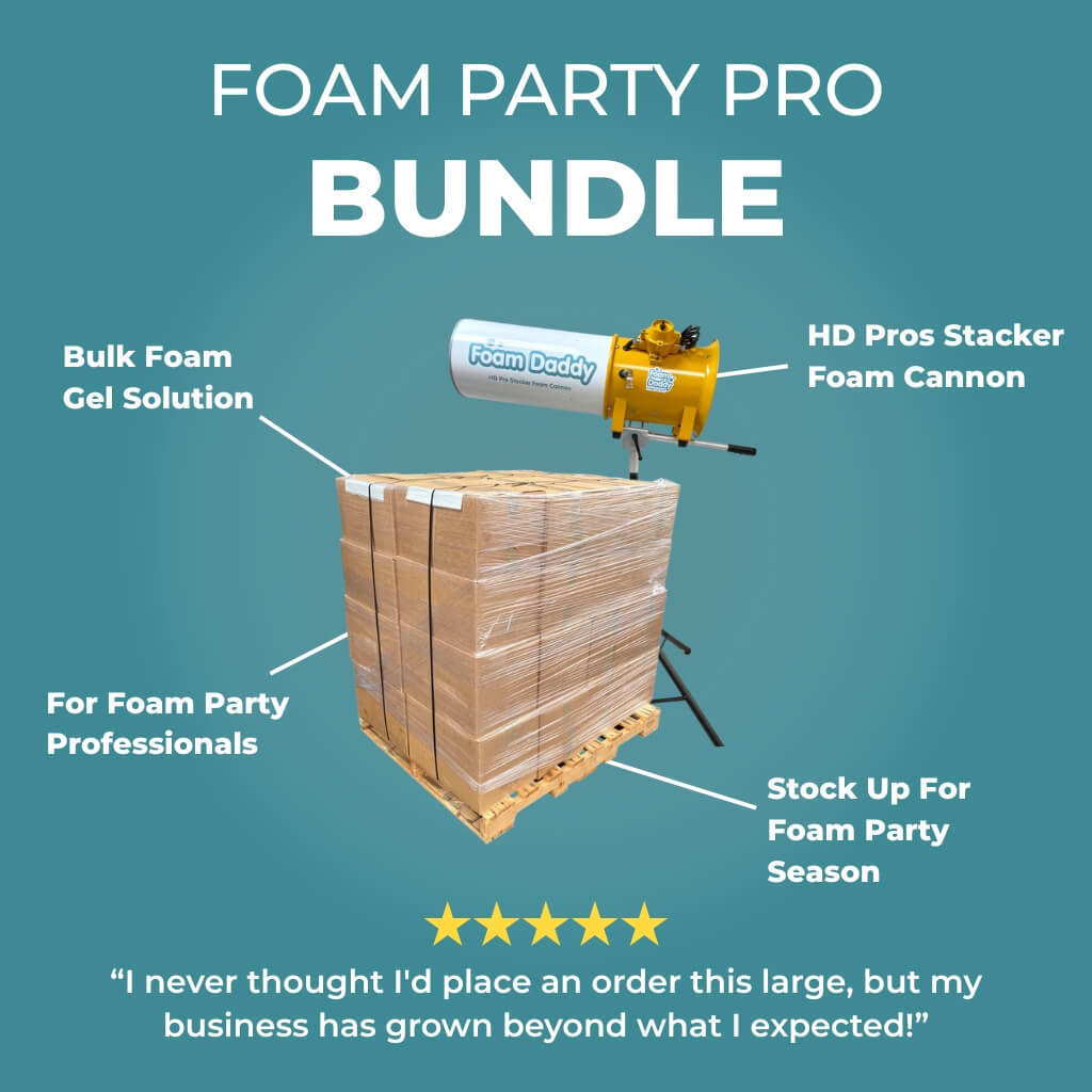 Bulk Foam GEL Bundle 2 (160 Gallons Plus (2) HD Pro Stacker Foam Cannons™)
