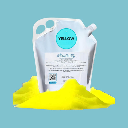 Yellow Foam Coloring