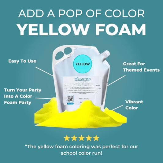 Yellow Foam Coloring