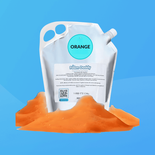 Orange Foam Coloring