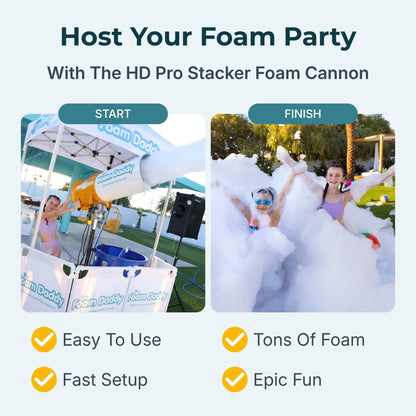 Cañón de espuma HD Pro Stacker 