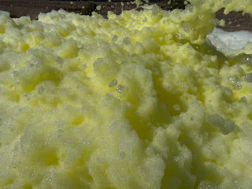 Yellow Foam Coloring