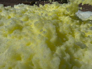 Yellow Foam Coloring