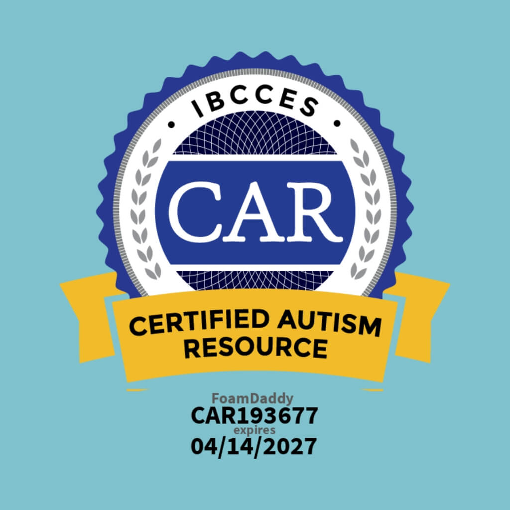 Certified Autism Resource Sticker – FoamDaddy
