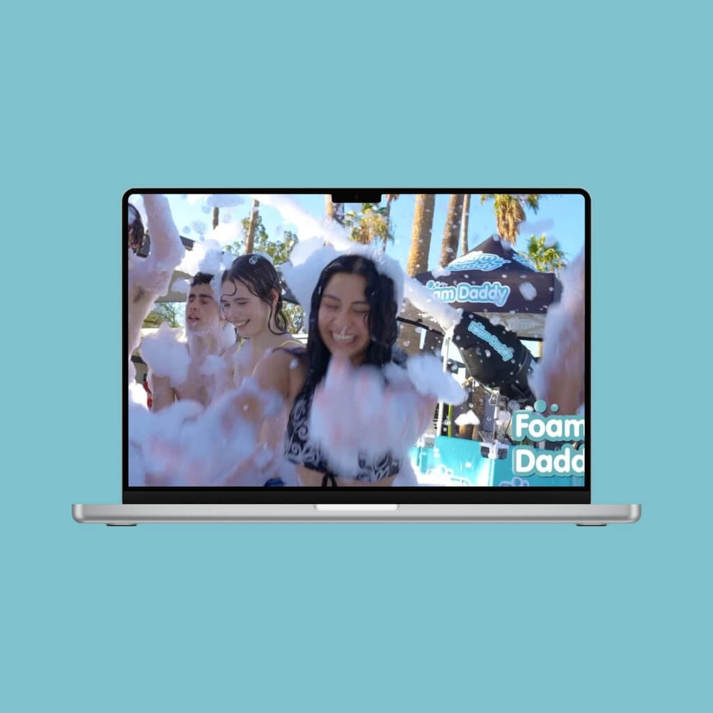 Foam Party Marketing Videos