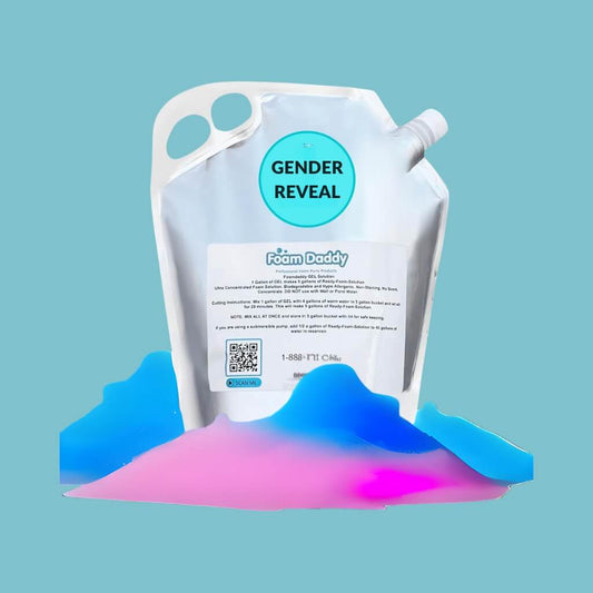Gender Reveal Foam Coloring