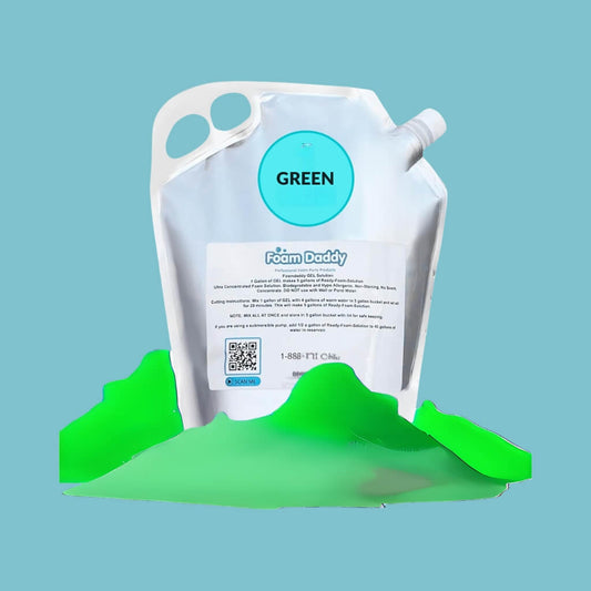 Green Foam Coloring