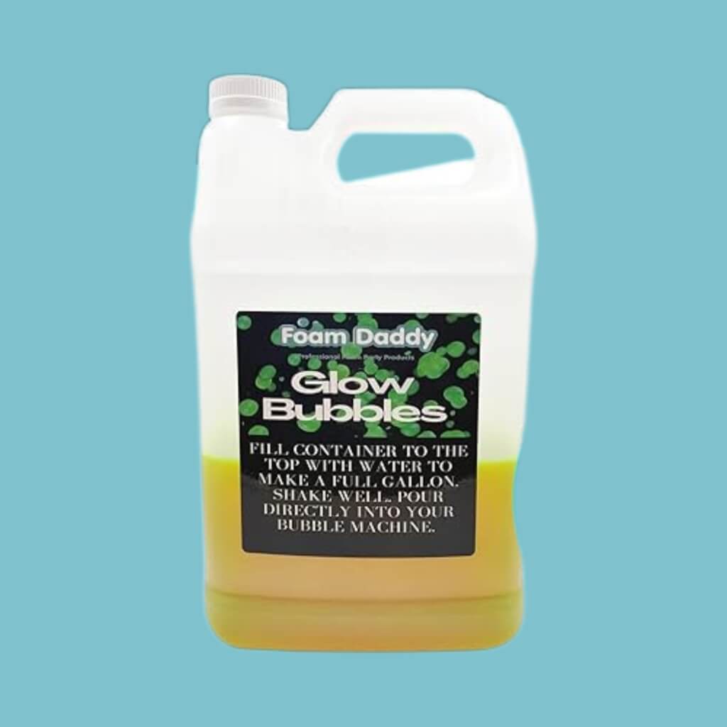 UV Glow Bubble Solution