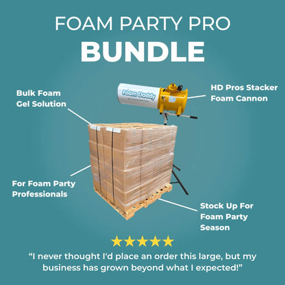 Bulk Foam GEL Bundle 2 (160 Gallons Plus (2) HD Pro Stacker Foam Cannons™)