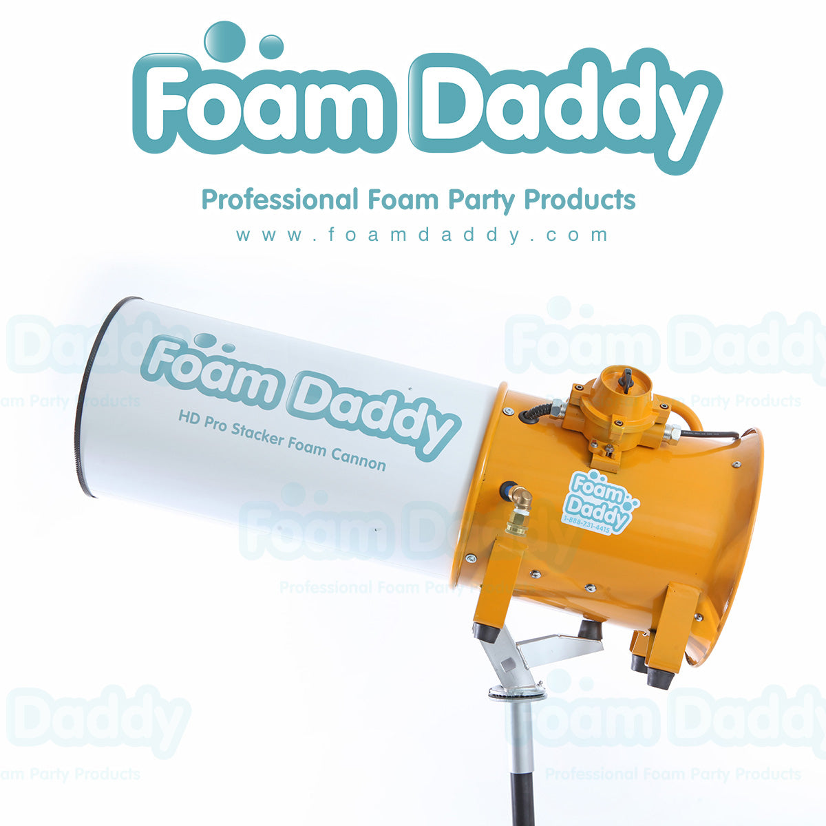 HD Pro Stacker Foam Cannon - Shoots Up to 30ft for Sky