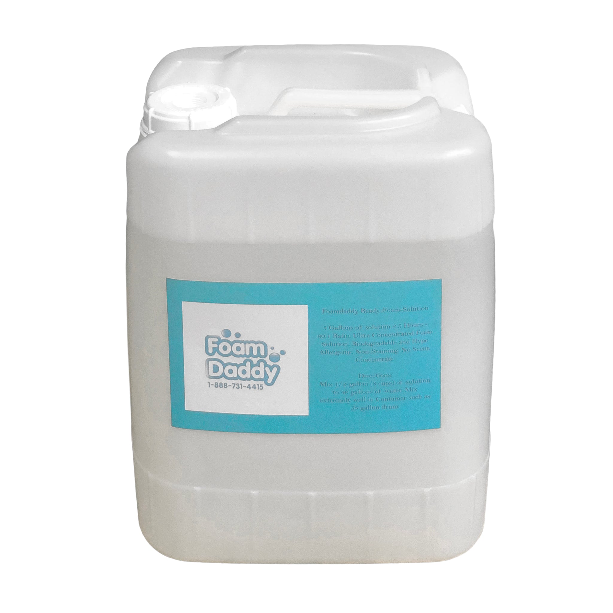 Foam Powder Pack of 5, Makes Up to 600 Gallons of Foam Party Fun for Foam Machines by Dr. Party